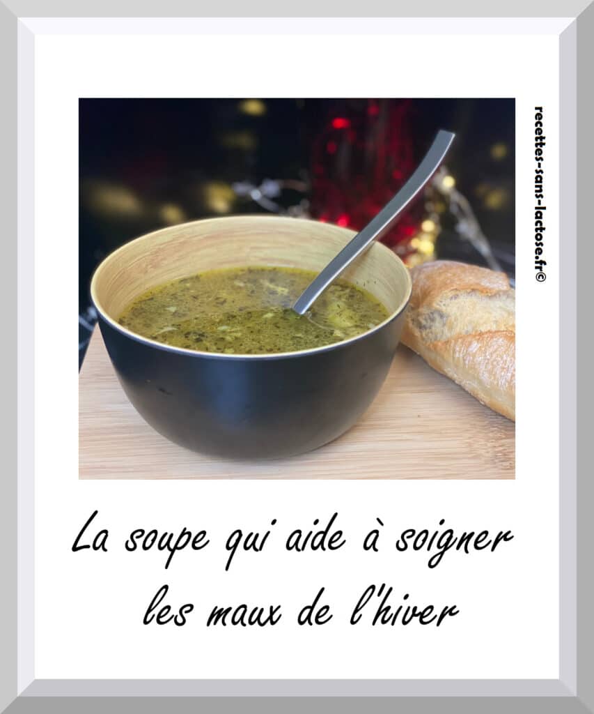 Soupe quand on est malade